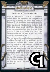 Imperial Commanders II